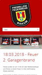 Mobile Screenshot of feuerwehr-bakum.de